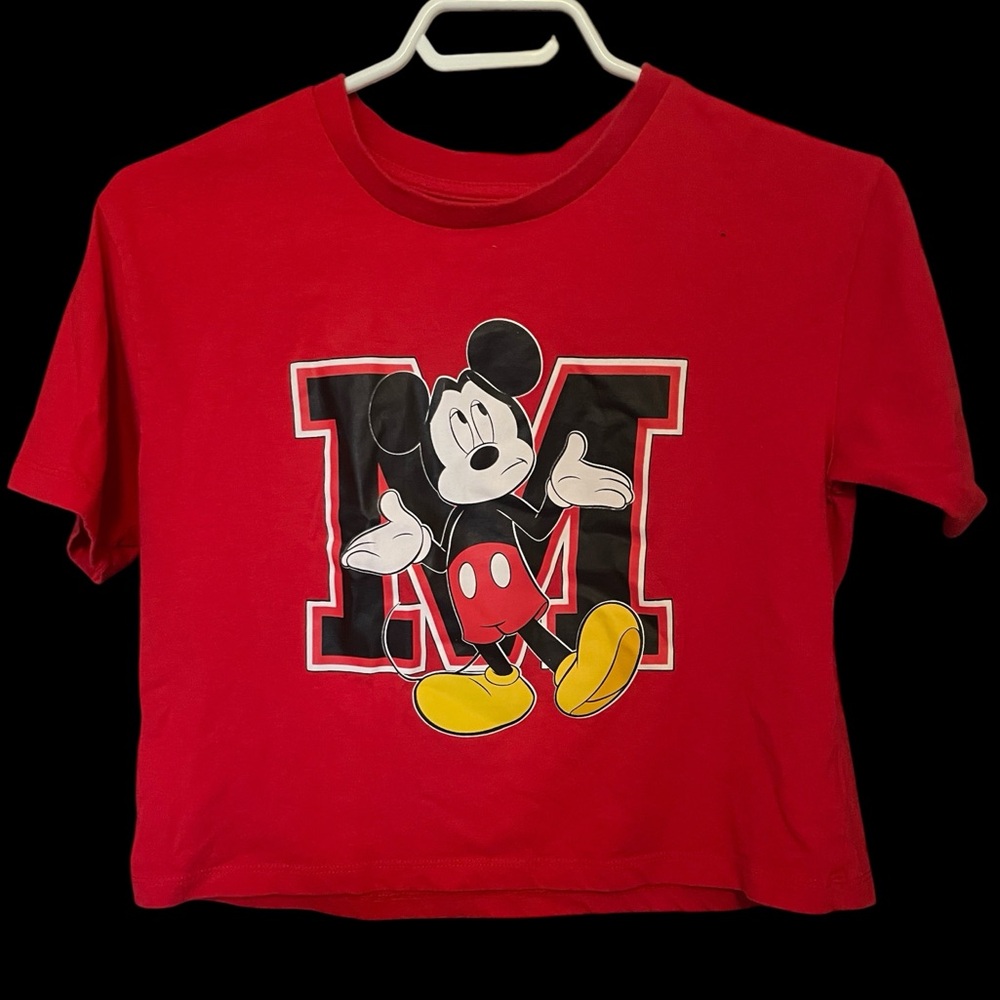 Mickey Mouse cropped T size L (14/16)